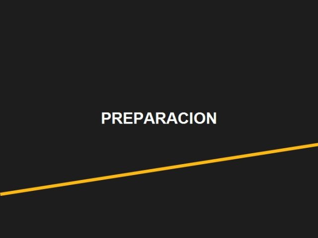 Preparación del Área