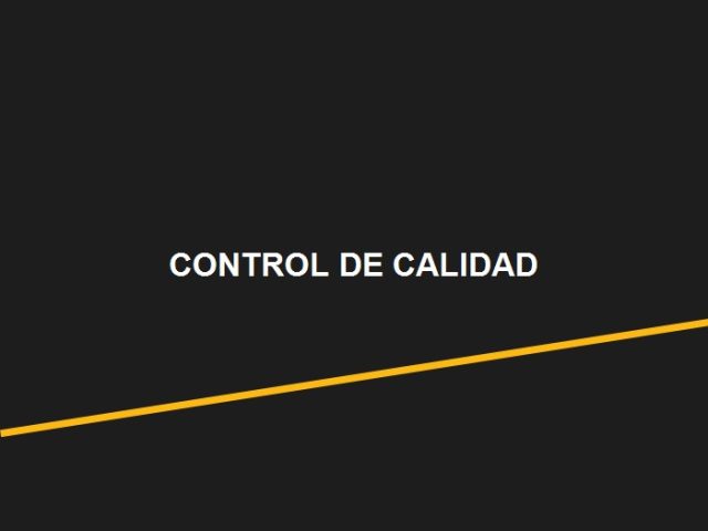 Control de Calidad