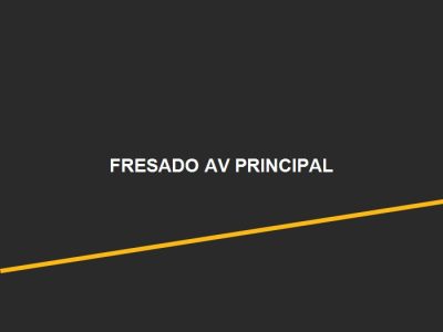 Fresado de Av. Principal