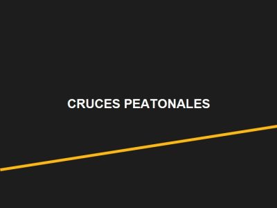 Cruces Peatonales