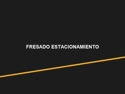 Fresado de Estacionamiento Comercial