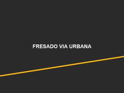 Fresado de Vía Urbana
