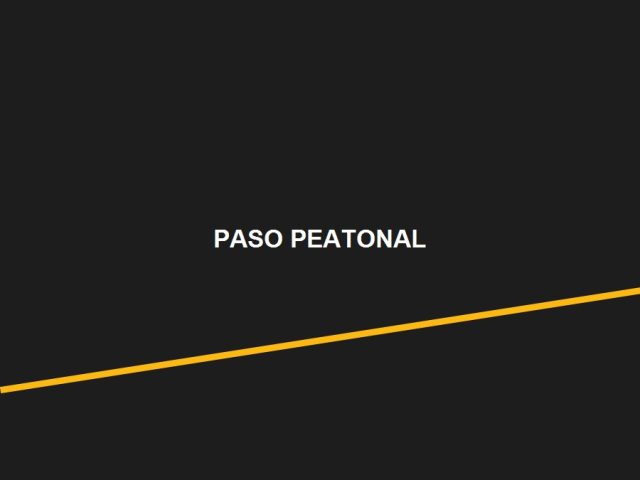 Paso Peatonal