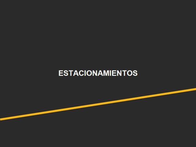 Señalización de Estacionamientos