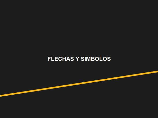 Flechas y Símbolos